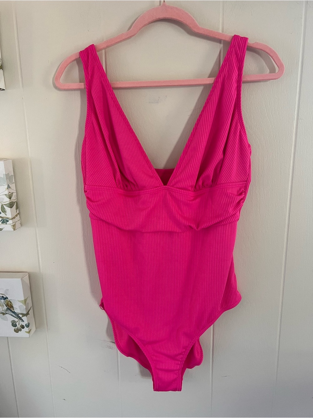 NWOT Ladies XL One Piece Swimsuit - Hot Pink by EoMenie